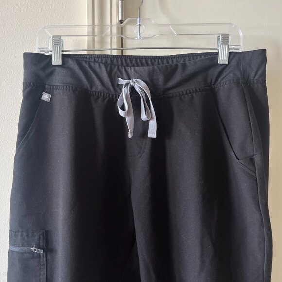 FIGS Zamora Jogger Scrub Pants – Black – Size Large - Picture 3 of 6